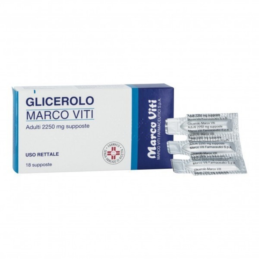 Marco Viti Glicerolo Adulti 2250mg 18 Supposte