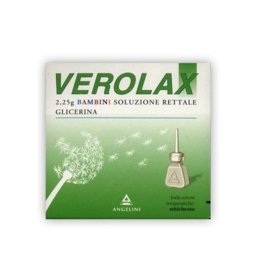 Verolax Bambini Soluzione Rettale 6 Clismi 2,25gr