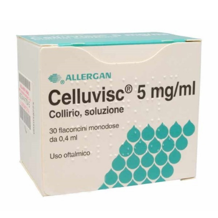 Celluvisc Collirio 30 Flaconcini Monodose 5 mg/ml