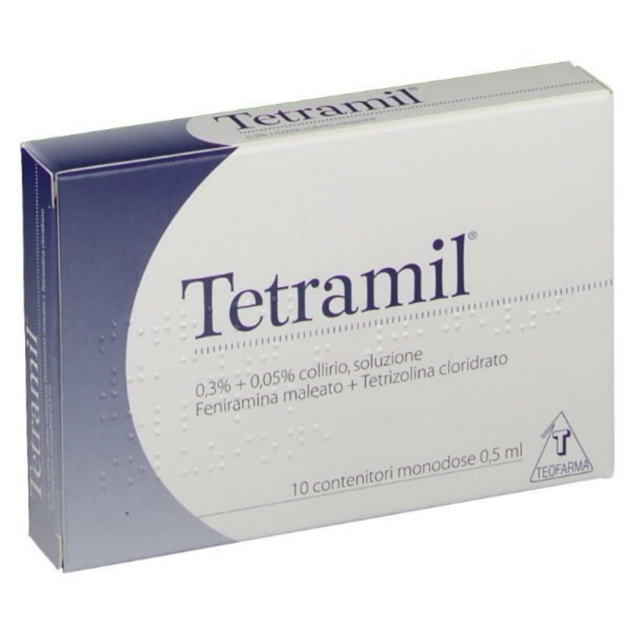 Tetramil Collirio 10 Flaconcini Monodose 0,5ml
