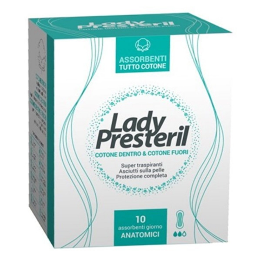 Lady Presteril Anatomico Pocket 10 Pezzi