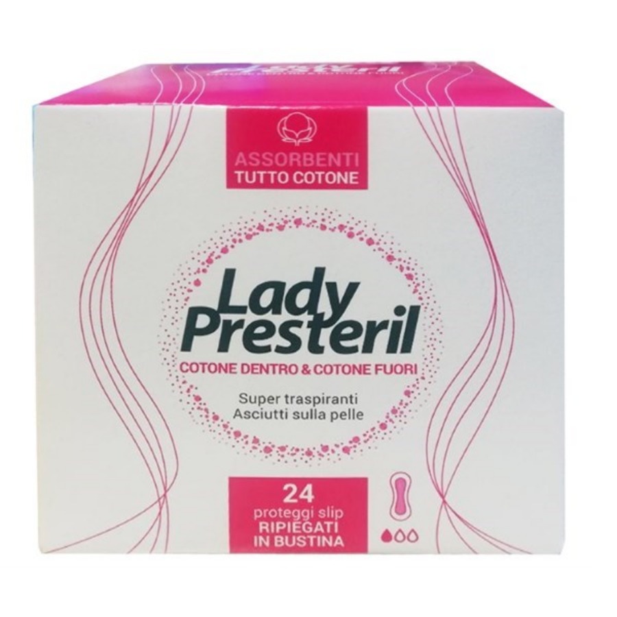 Lady Presteril Pocket Proteggi Slip 24 Pezzi