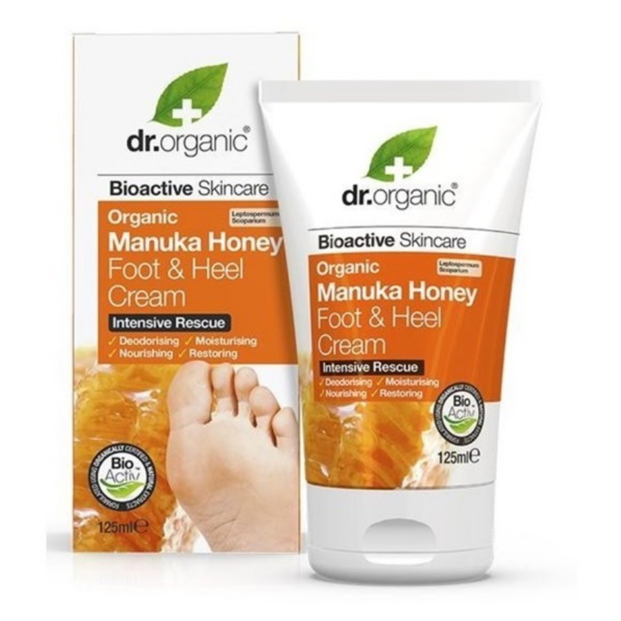 Dr. Organic Manuka Honey Crema Piedi 125ml
