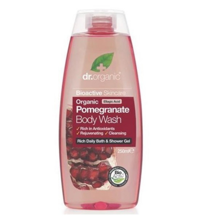 Dr. Organic Organic Pomegranate Detergente Corpo e Capelli 250ml