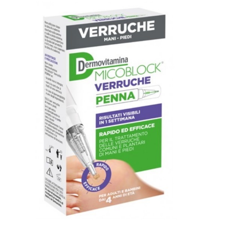 Dermovitamina Micoblock Penna Verruche 1ML