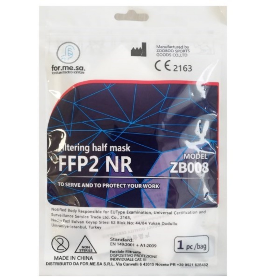 Mascherina Filtrante Antiparticolato FFP2