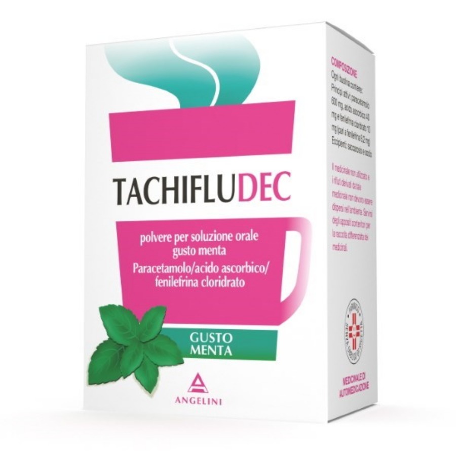 Tachifludec 10 Bustine Gusto Menta