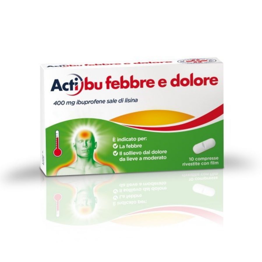 Actibu Febbre e Dolore 10 Compresse 400mg