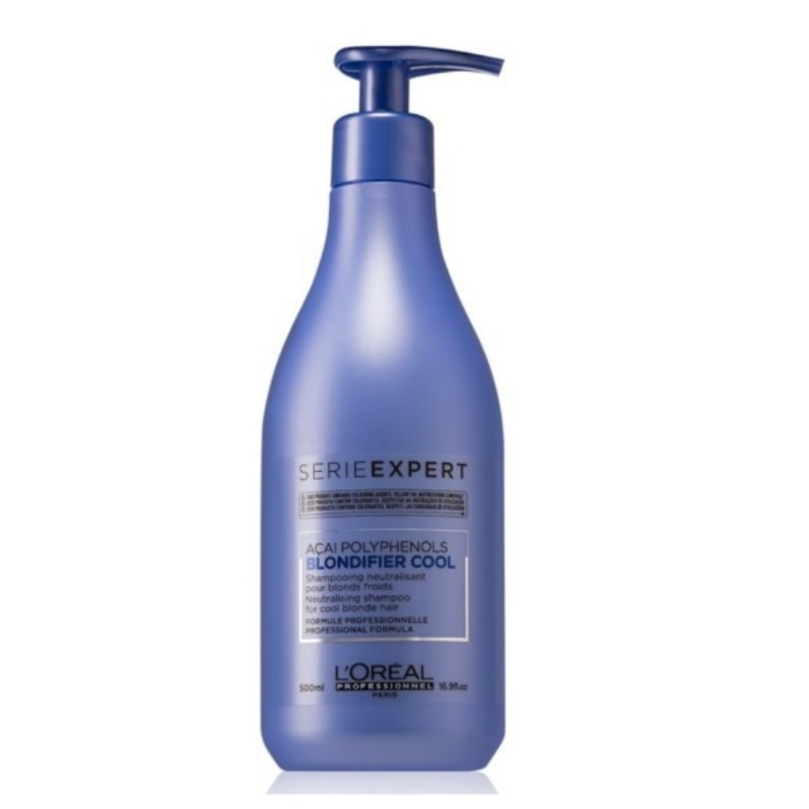 L'Oreal Expert Acai Polyphenols Blondifier Cool Shampoo 500ml