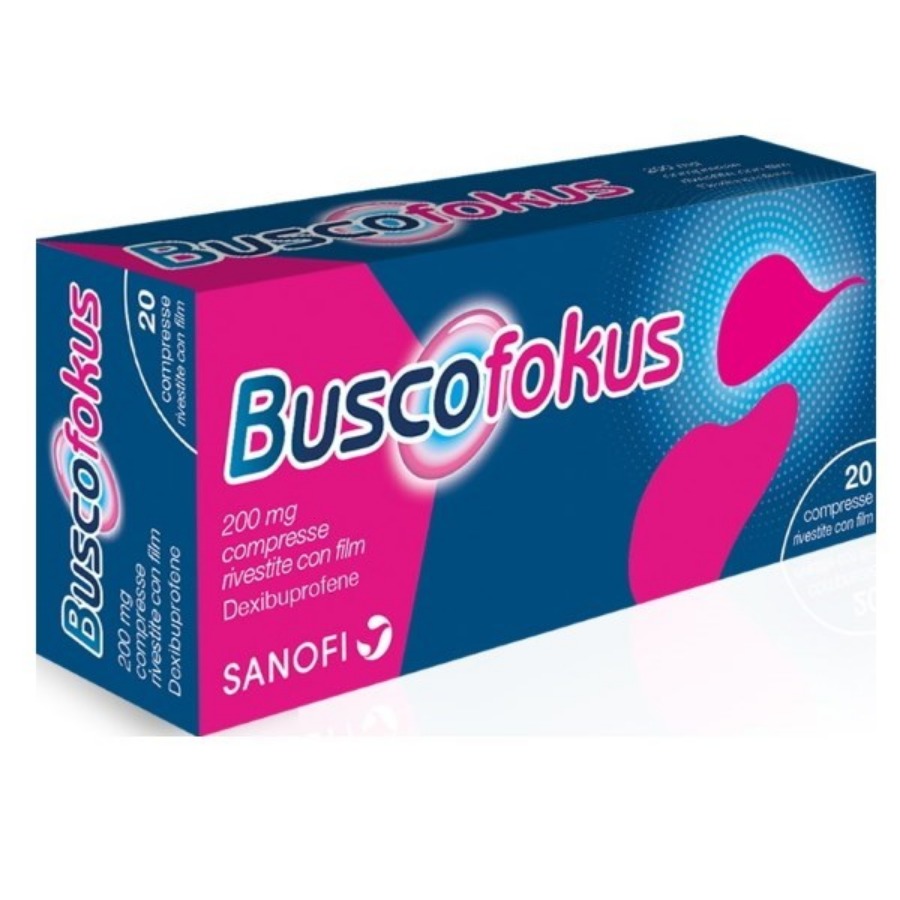 Buscofokus 20 Compresse Rivestite 200mg