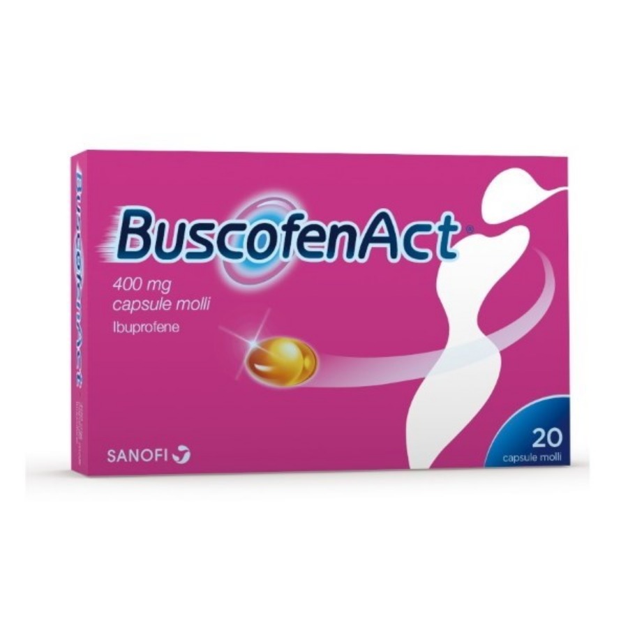 Buscofenact 20 Capsule Molli 400mg