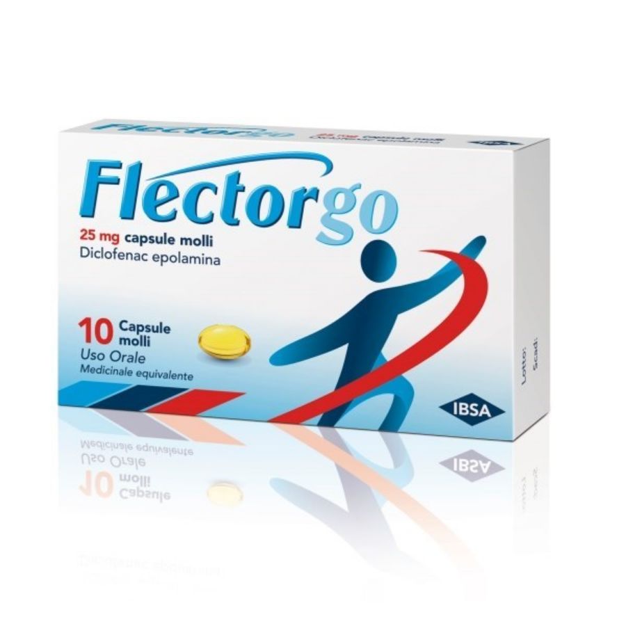 Flectorgo 10 Capsule Molli 25MG