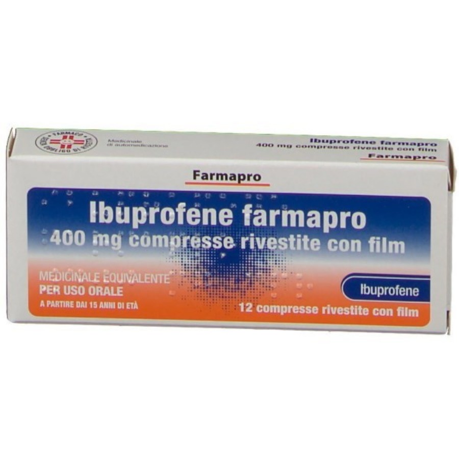 Ibuprofene 12 Compresse Rivestite 400mg