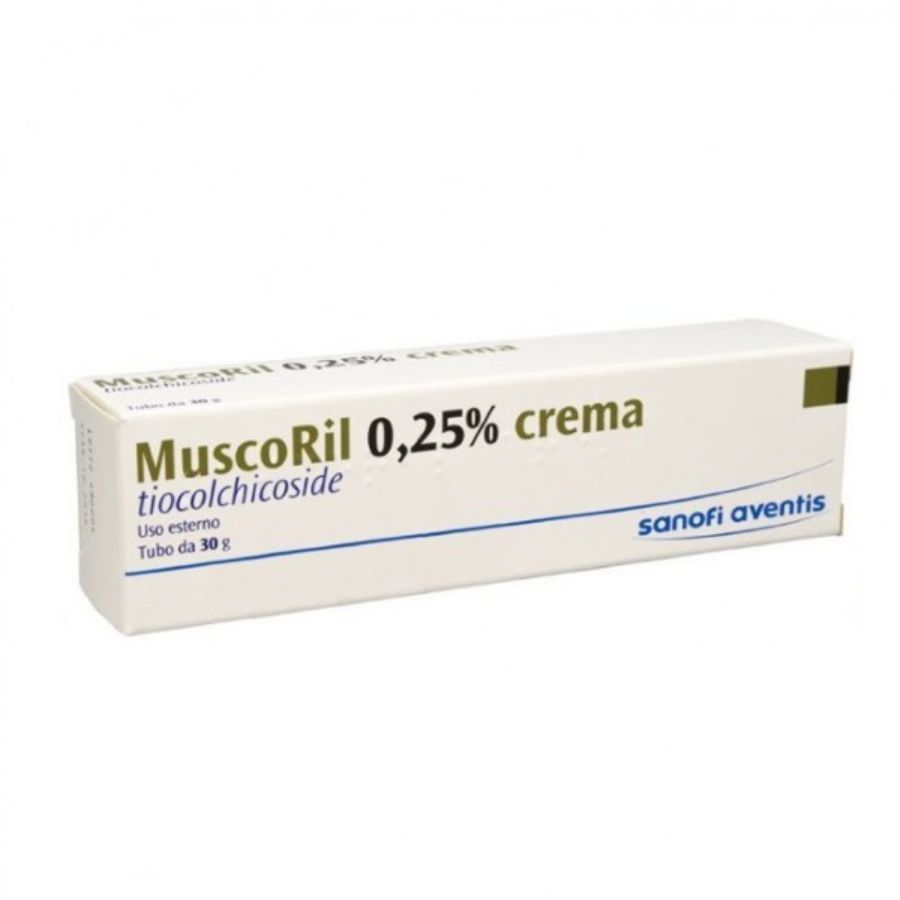 Muscoril Crema Dermatologica 30G 2,5mg/G