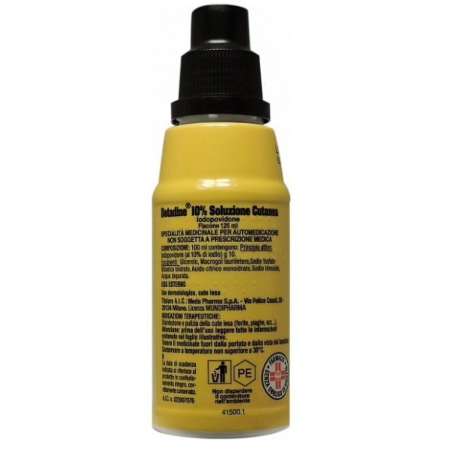 Betadine Soluzione Cutanea 10% 125ml