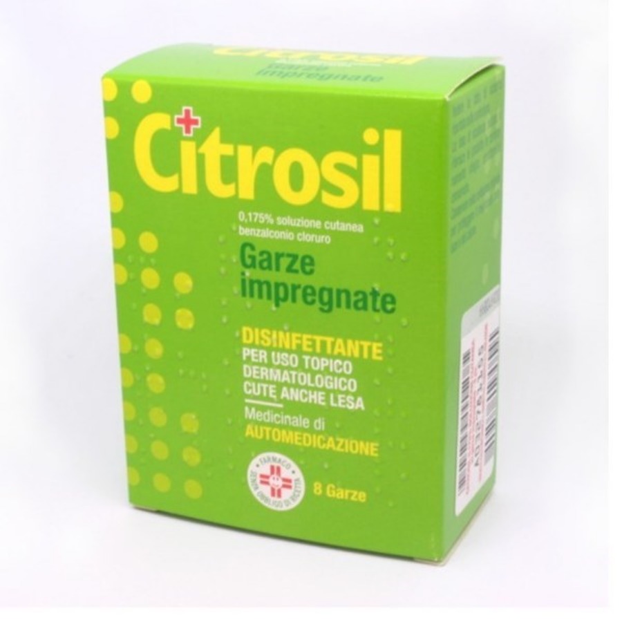 Citrosil 8 Garze Impregnate 0,175%