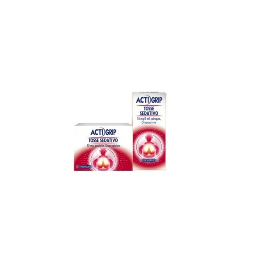 Actigrip Tosse Sedativo 24 Pastiglie 15MG