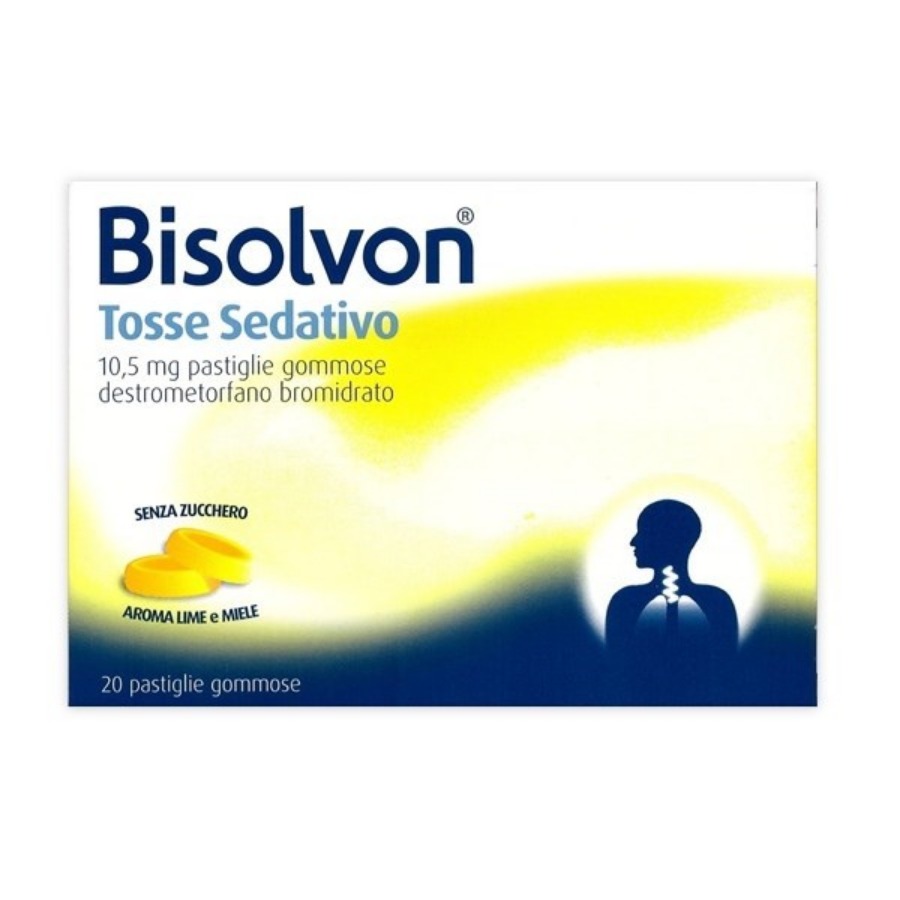 Bisolvon Tosse Sedativo 20 Pastiglie Gommose 10,5