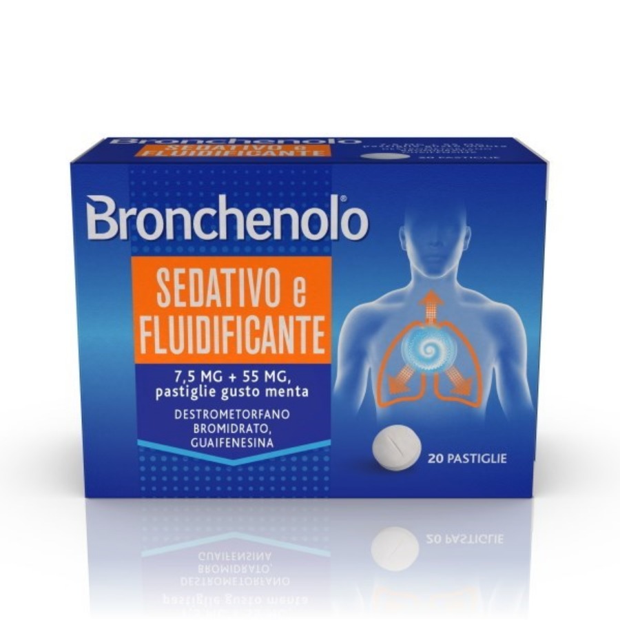 Bronchenolo Sedativo e Fluidificante 20 Pastiglie