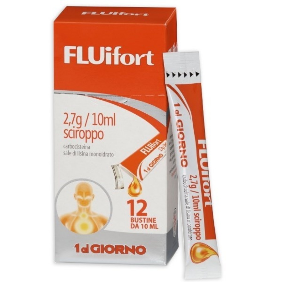 Fluifort Sciroppo 12 Bustine da 10ml