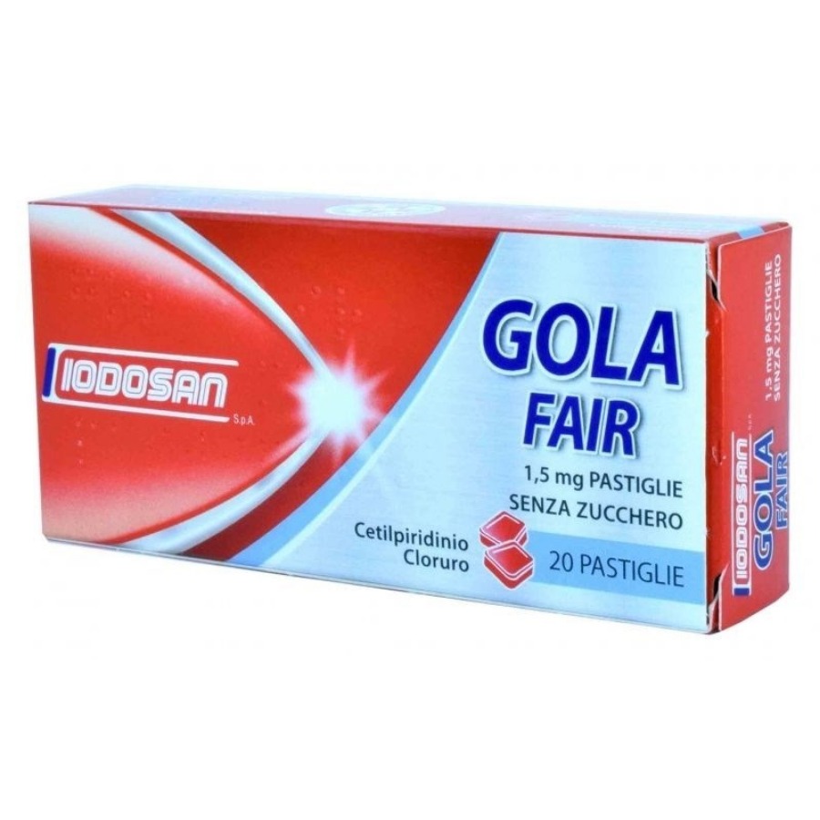 Golafair 20 Pastiglie Senza Zucchero 1,5MG