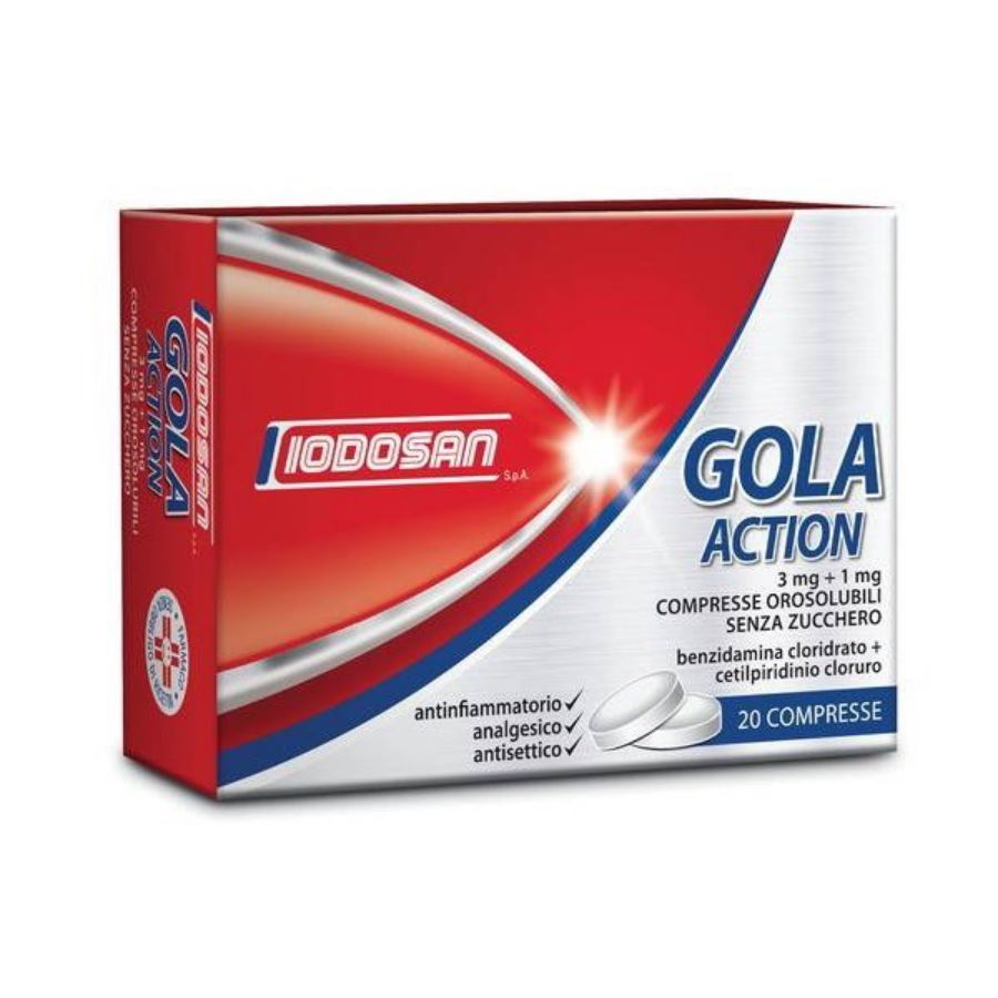 Gola Action 20 Compresse Orosolubili 3MG+1MG