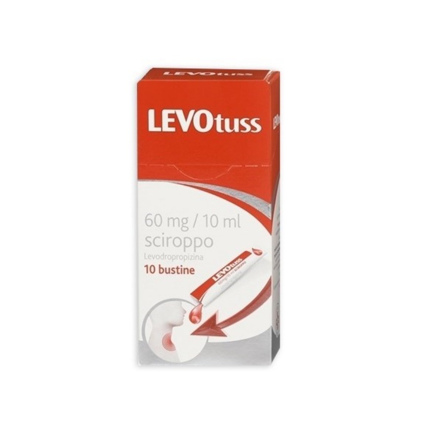 Levotuss Sciroppo 10 Bustine 60mg/10ml