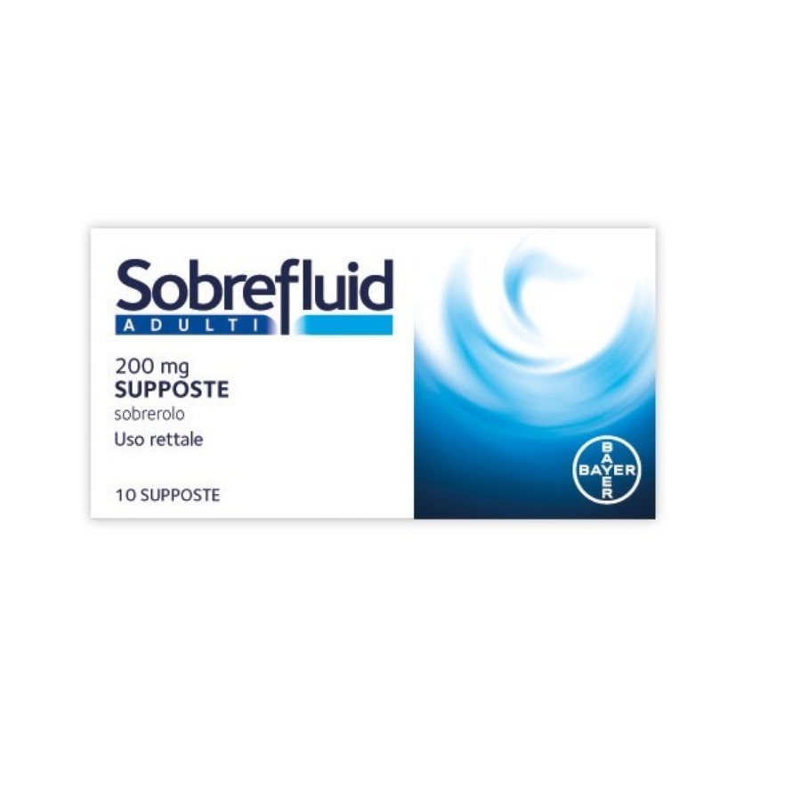 Sobrefluid Adulti 10 Supposte 200mg