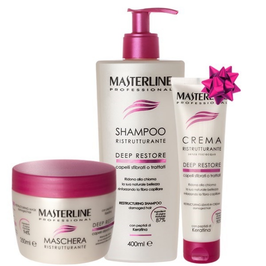 Masterline Kit Deep Restore con Crema Finish in OMAGGIO