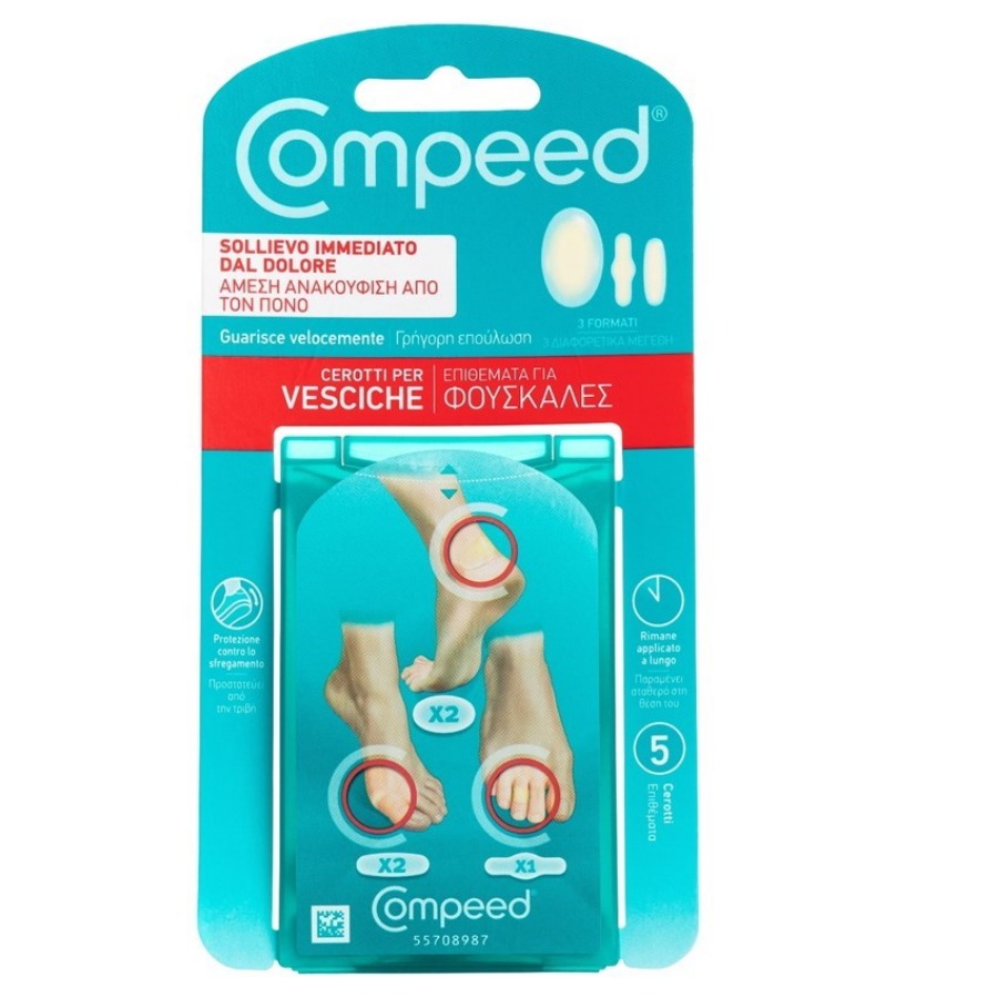 Compeed Cerotti per Vesciche 5 Pezzi