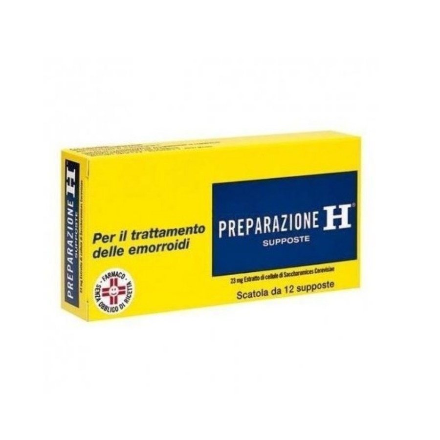 Preparazione H 12 Supposte 23MG