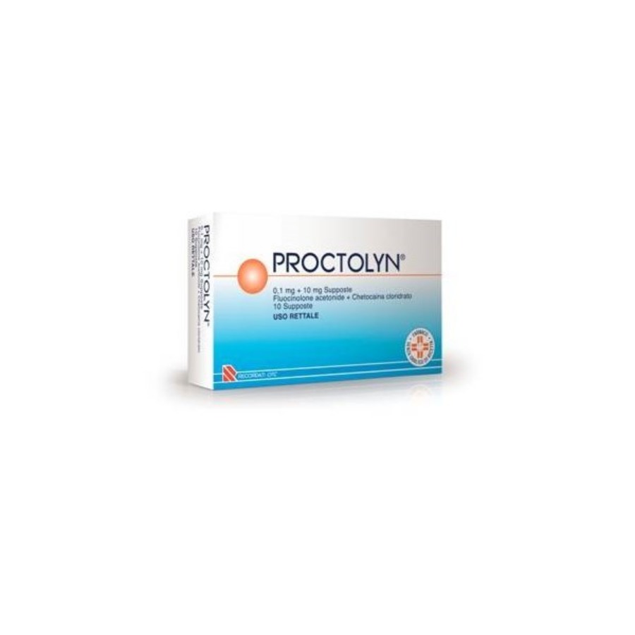 Proctolyn 10 Supposte 0,1MG+10MG