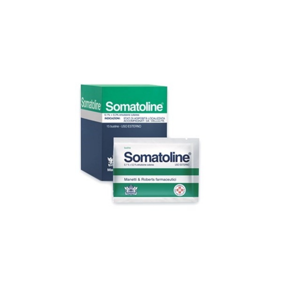 Somatoline Emulsione Cutanea 15 Bustine 0,1+0,3%