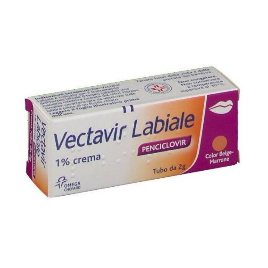 Vectavir Labiale Crema 1% 2G
