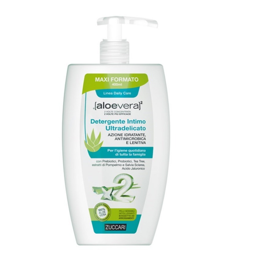 Zuccari Aloevera2 Detergente Intimo Ultradelicato 400ml