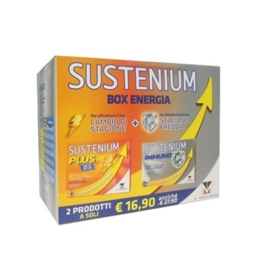 Sustenium Box Energia Plus e Immuno Energy- ZERO SPRECHI