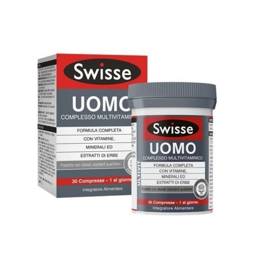 Swisse Uomo Multivitaminico 30 Compresse - ZERO SPRECHI