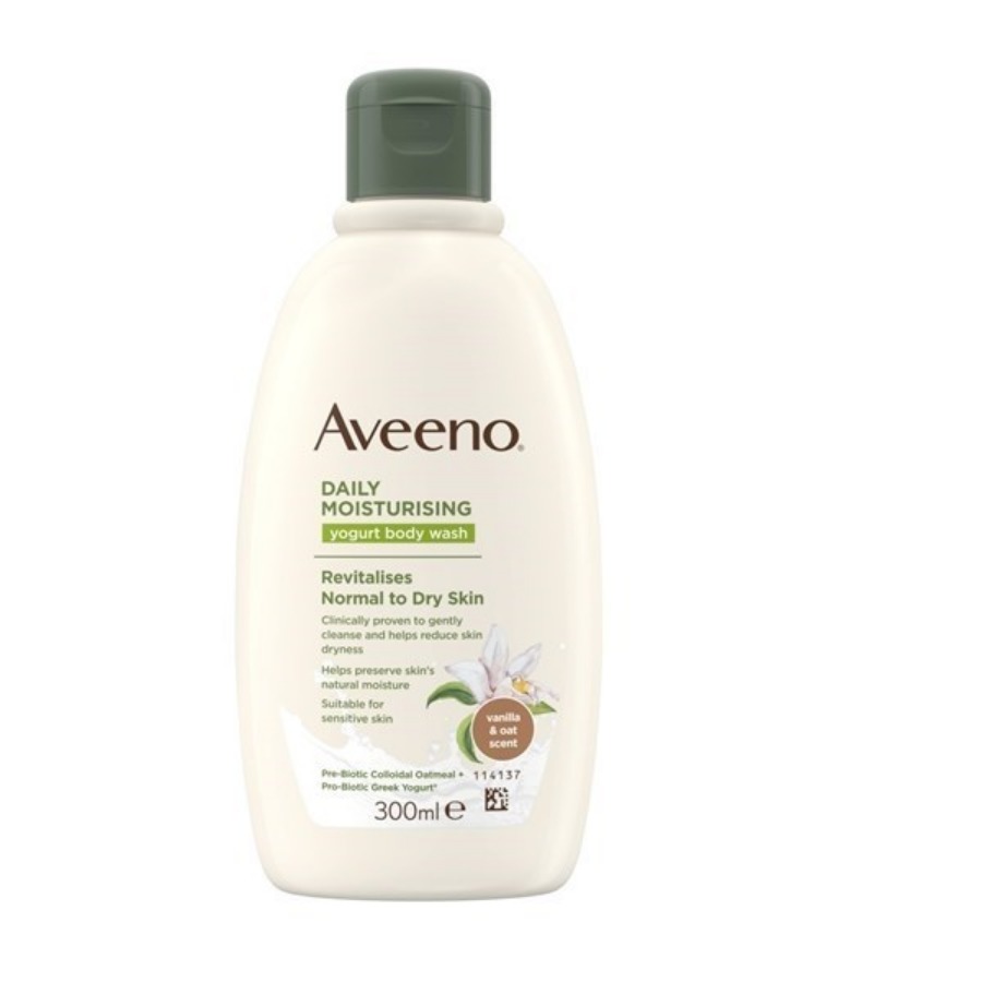 Aveeno Bagno Doccia allo Yogurt Vaniglia e Avena 300ml
