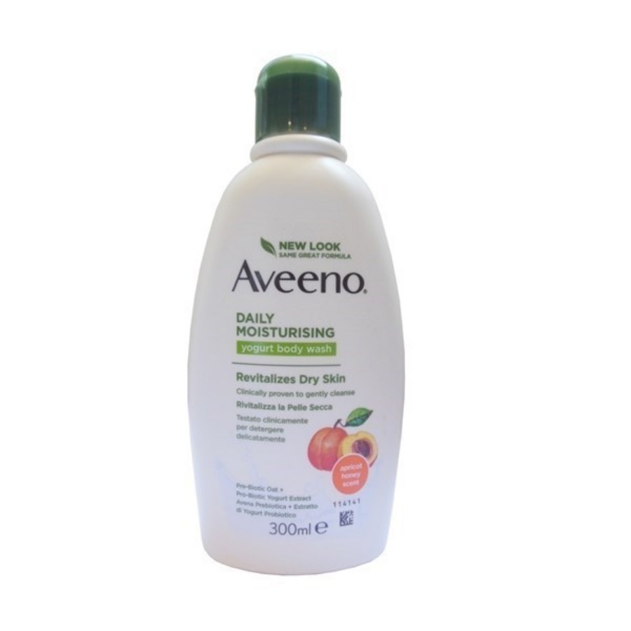 Aveeno Bagno Doccia allo Yogurt Abicocca e Miele 300ml