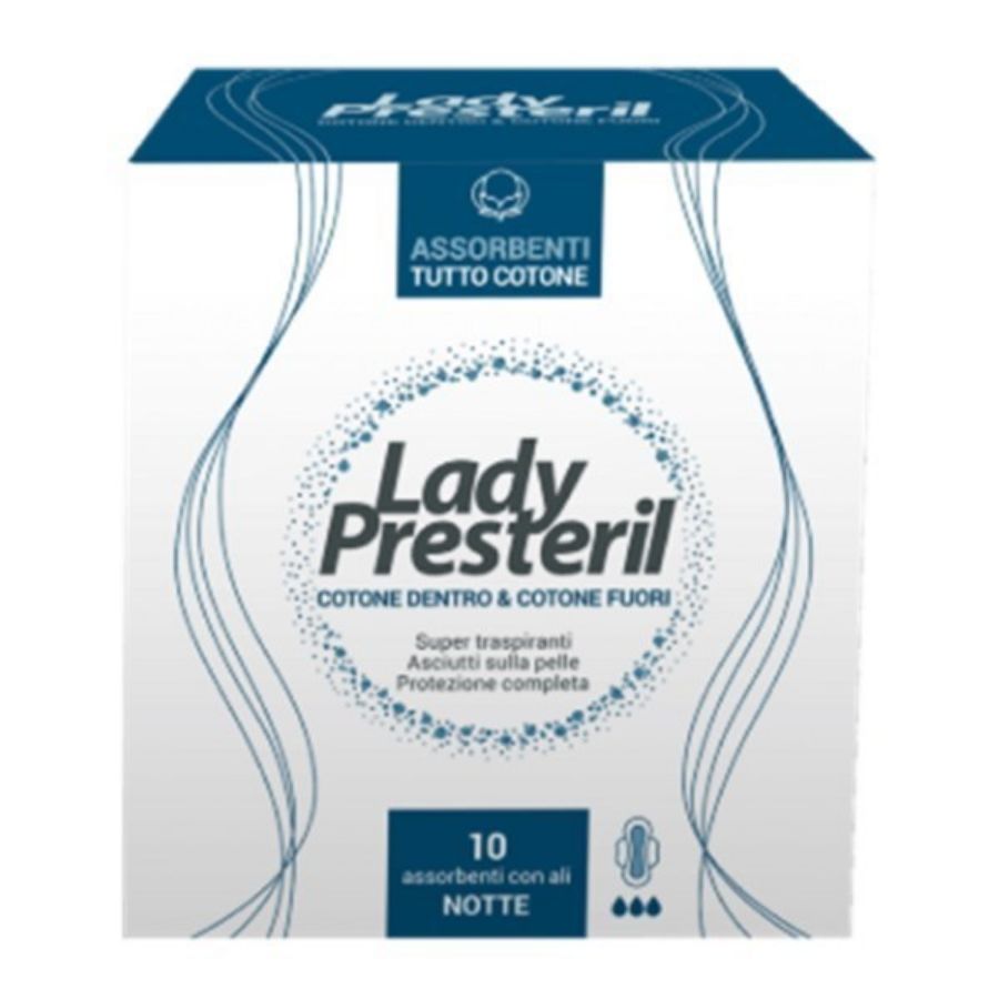 Lady Presteril Pocket Notte Con Ali 10 Pezzi - ZERO SPRECHI