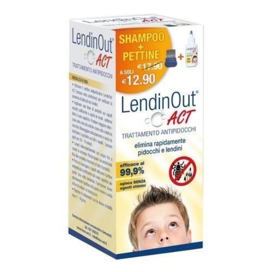Lendinout Act Shampoo Antipidocchi 150ml - ZERO SPRECHI
