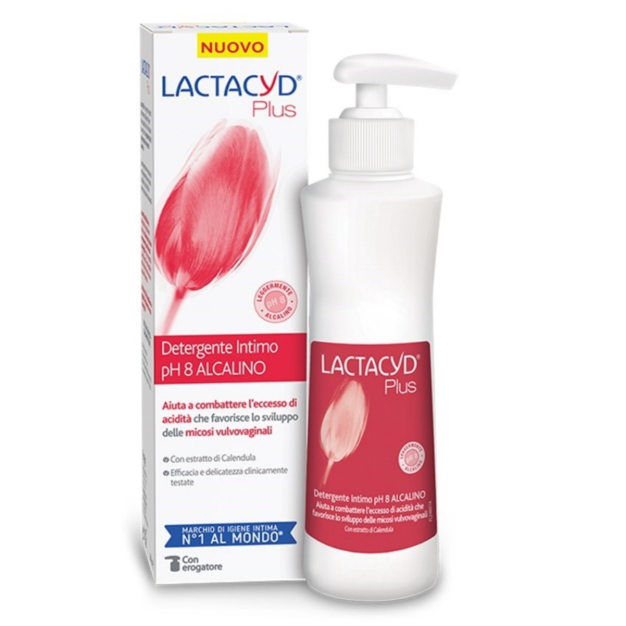 Lactacyd Plus Detergente Intimo Ph8 Alcalino 250ml