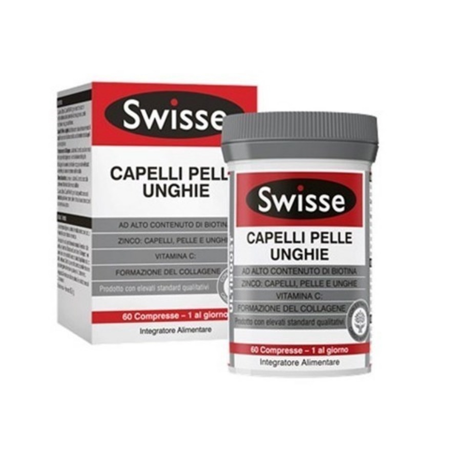 Swisse Capelli Pelle Unghie 60 Compresse - ZERO SPRECHI