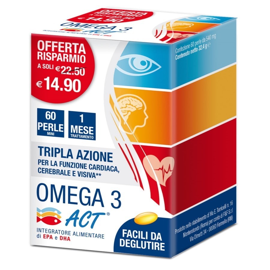 Omega 3 Act 60 Perle 540MG