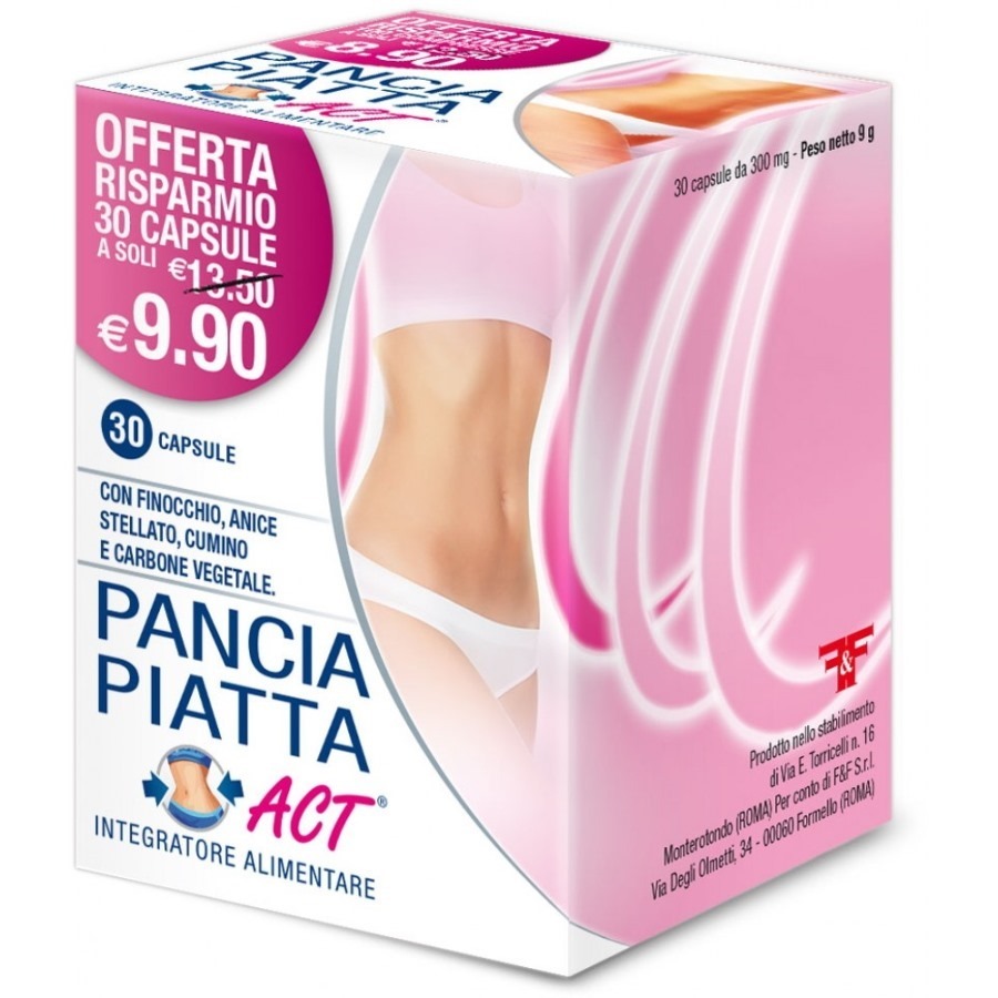 Pancia Piatta Act 30 Capsule Compresse