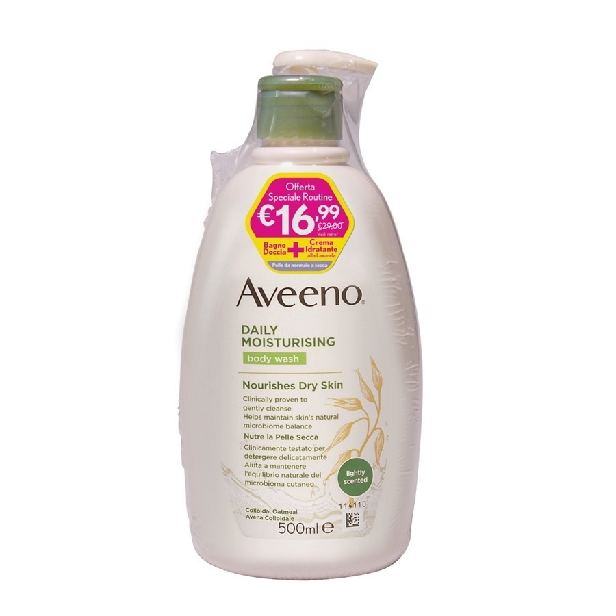Aveeno Daily Moisutising con Crema alla Lavanda PROMOZIONE