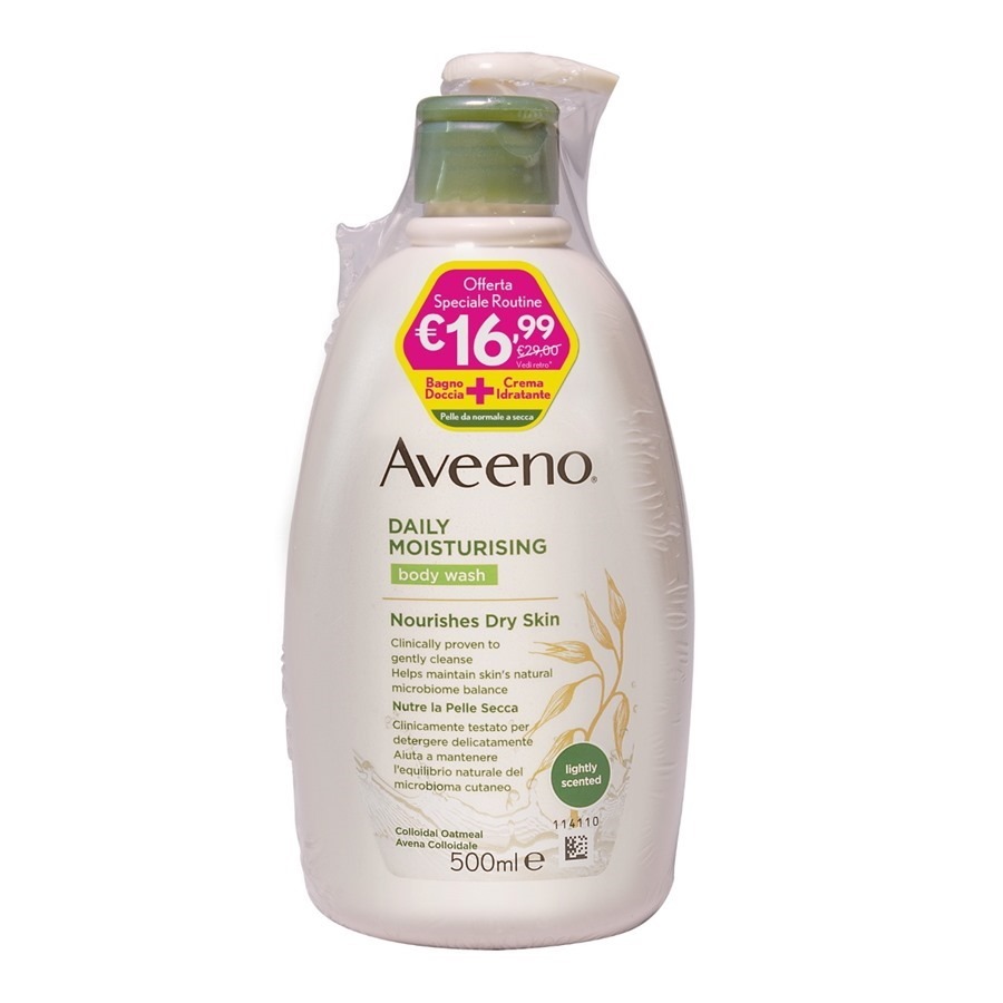 Aveeno Daily Moisutising con Crema Idratante Senza Profumo PROMOZIONE