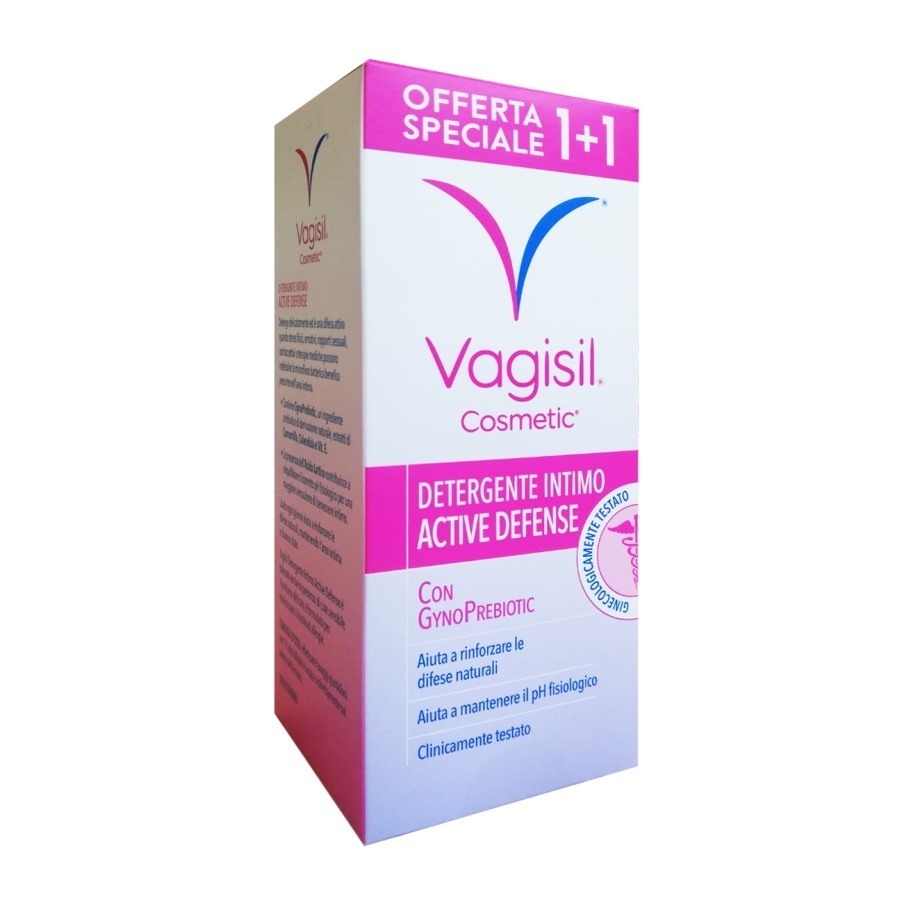 Vagisil Detergente Con Gynoprebiotic 250ml 2 Pezzi Confezione Risparmio