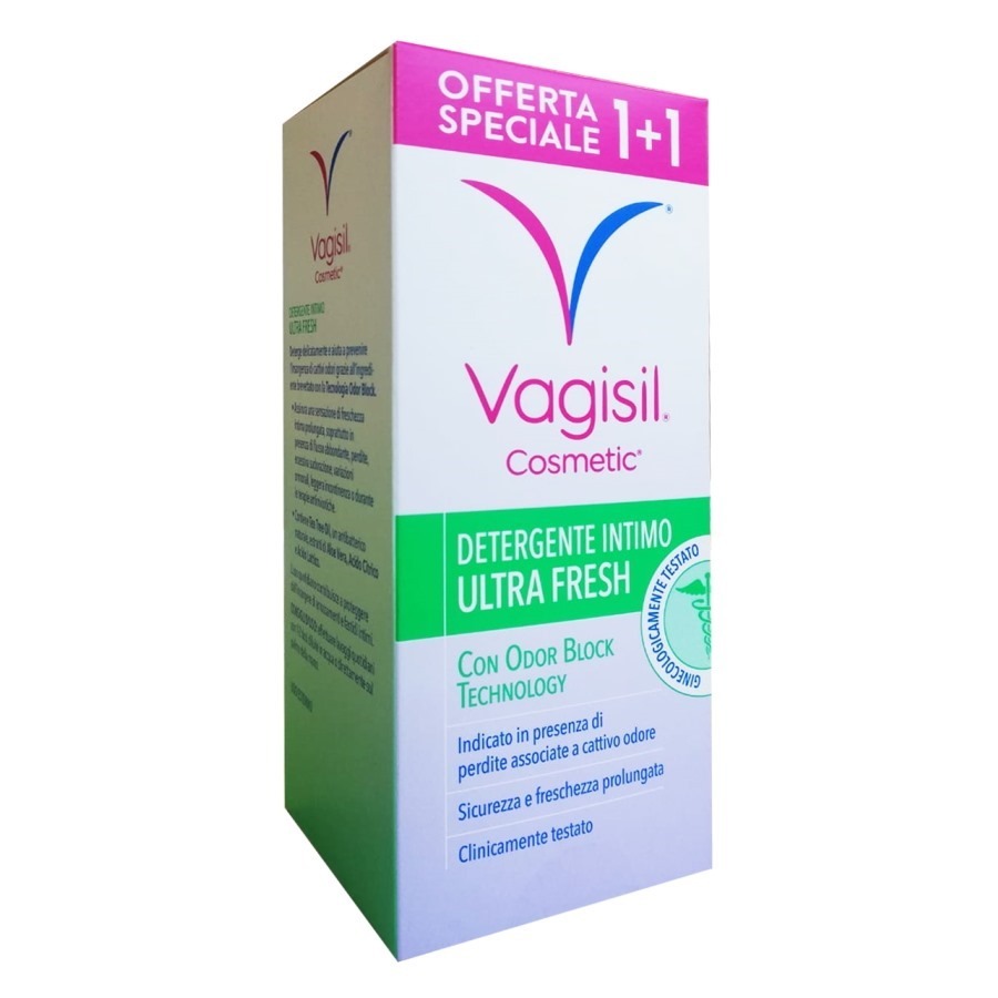 Vagisil Detergente Odorblock Confezione Due Flaconi PROMOZIONE