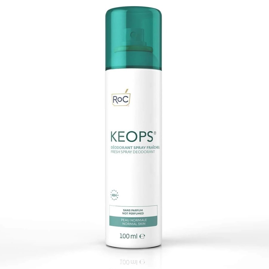 Roc Keops Deodorante Spray Fresco Senza Profumo 100ml 48H